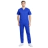 Komplet medyczny elastyczny męski chabrowy roz. 3XL – komplet medyczny – strój medyczny